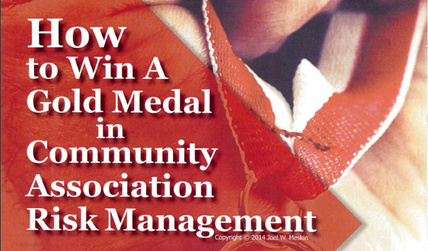 How to Win a Gold Medal in Community Association Risk Management