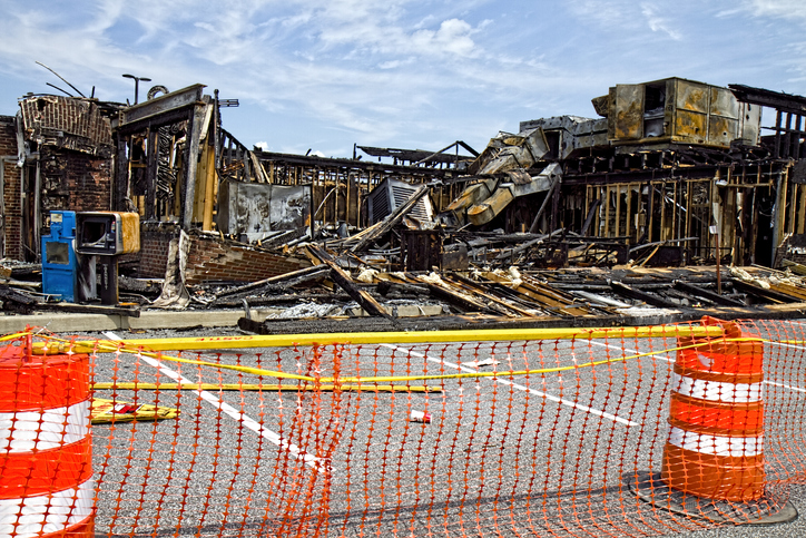 demolished restaurant