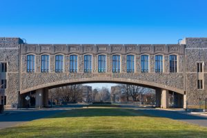 arched building with windows