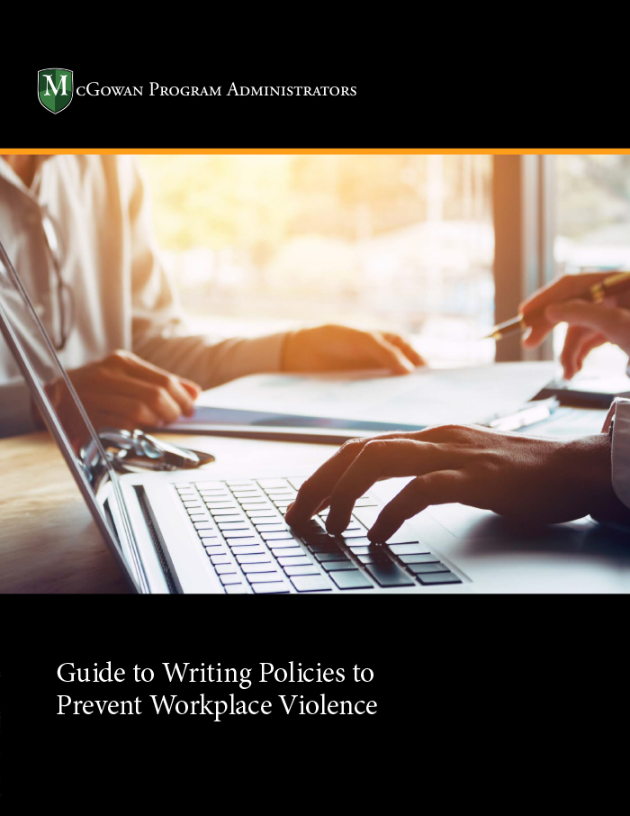 guide to writing policies to prevent workplace violence ebook