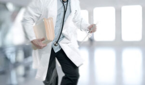 doctor running