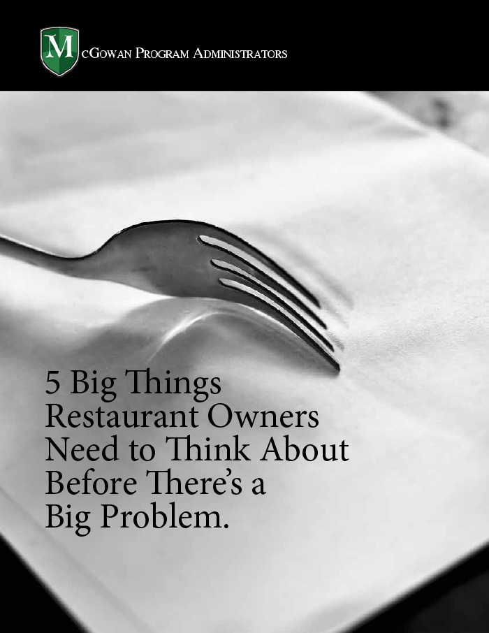 5 big things restaurant owners need to think about before there's a big problem ebook